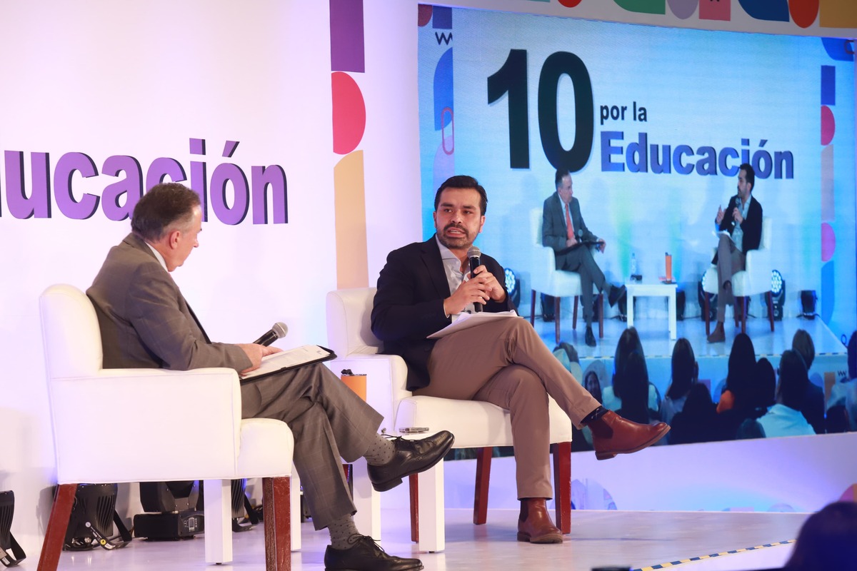 Máynez habla sobre inasistencia de Sheinbaum a foro “10 por la Educación”| Juan Carlos Bautista