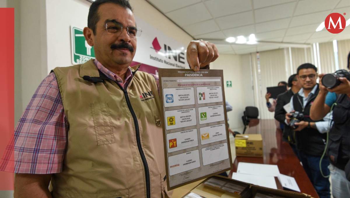 Boletas para las elecciones locales está el papel seguridad| Cuartoscuro