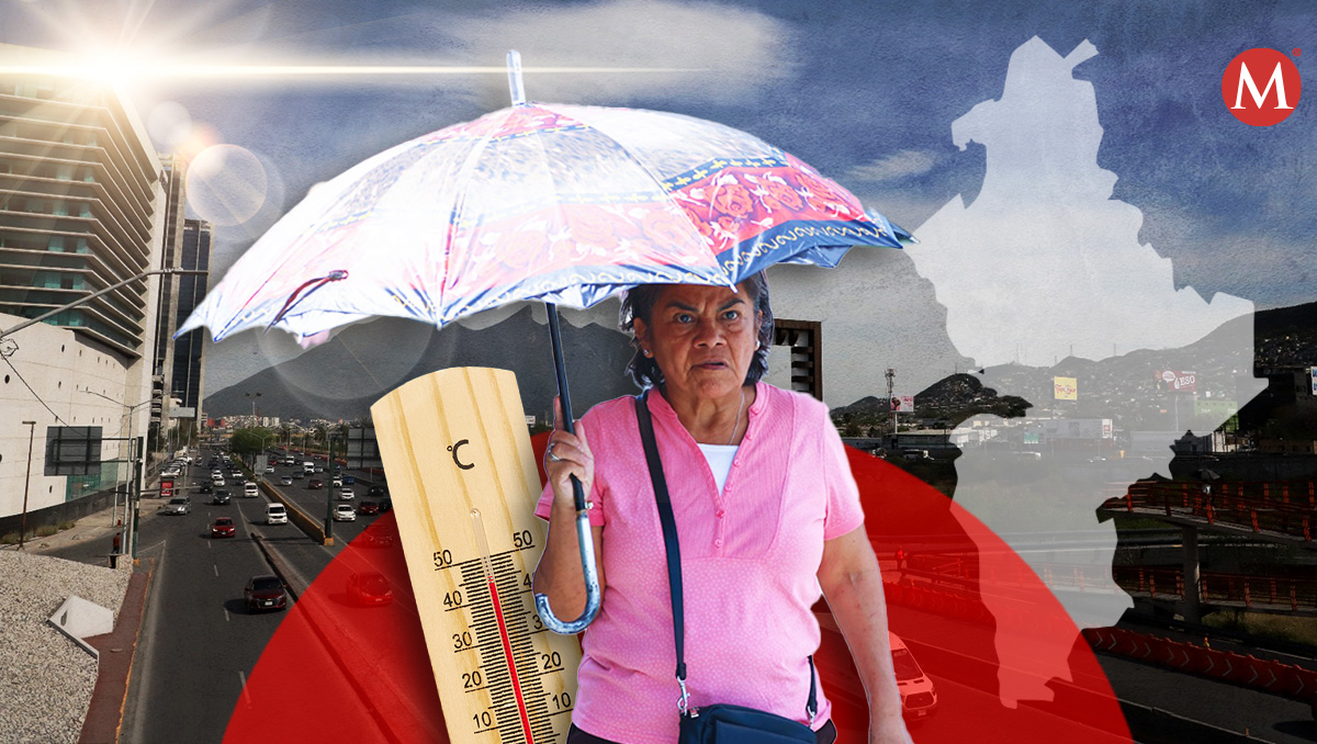 El calor continúa en el Área Metropolitana de Monterrey. Jorge López y Leonel Rocha