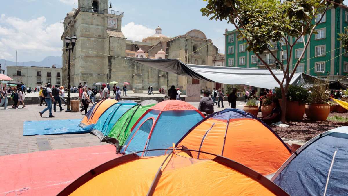 Colocarán carpas, casas de campaña, baños móviles, equipos de sonido, instalaciones eléctricas y servicios médicos. | Cuartoscuro (Archivo)