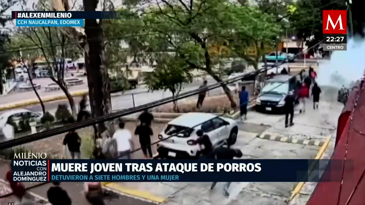Estudiante fallece en enfrentamiento entre alumnos y porros en Naucalpan