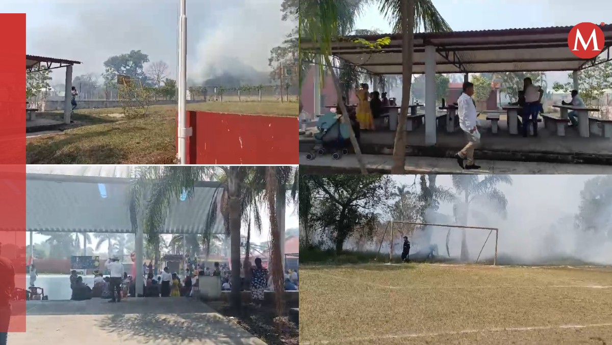 Incendio en Veracruz: escuela evacuada y festival retrasado | Especial