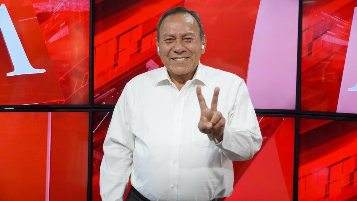 Jesús Zambrano, líder nacional del PRD. | Foto: Oscar Trocino.