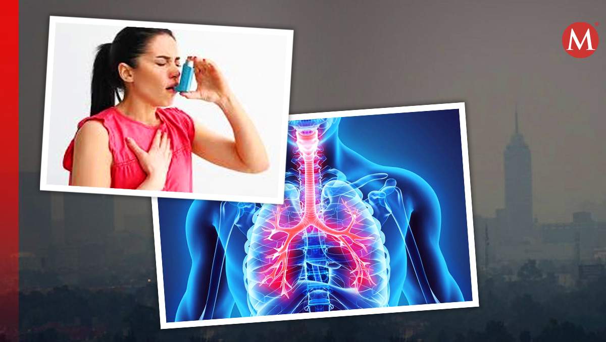 Mala calidad afecta las vías respiratorias| Diseño MILENIO