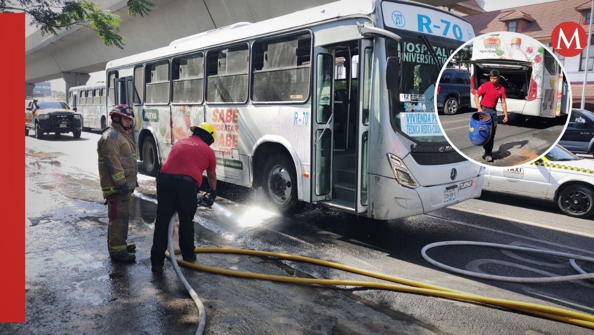 Poco más de 20 pasajeros tuvieron que descender de inmediato del camión de la ruta 70 | Agustín Martínez