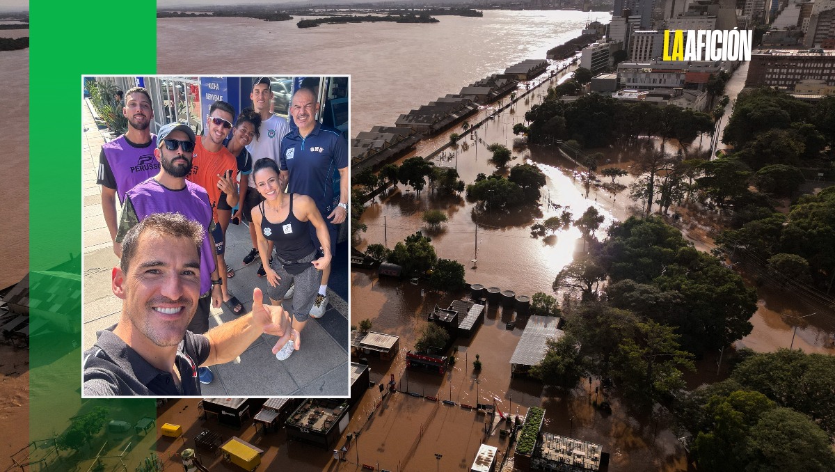Remeros brasileños abandonan su sueño olímpico para ayudar a los afectados por inundaciones (AFP / www.remobrasil.com)