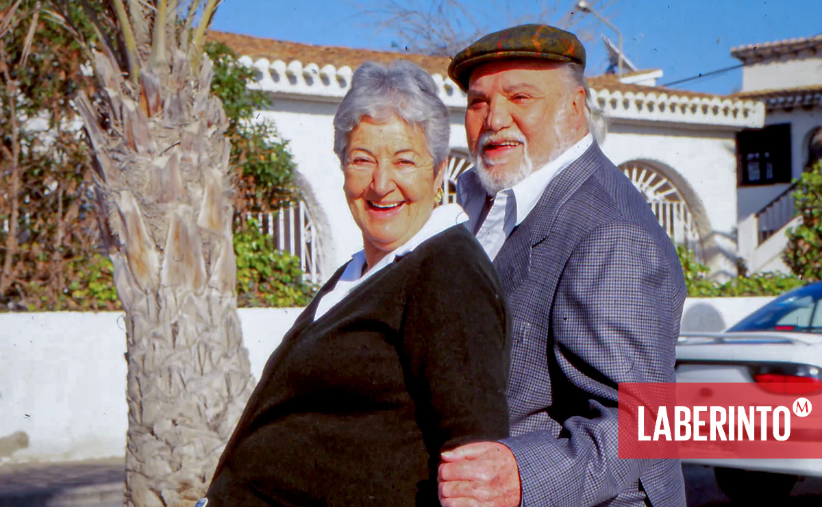 Los actores Asunción Balaguer y Paco Rabal. (Especial)