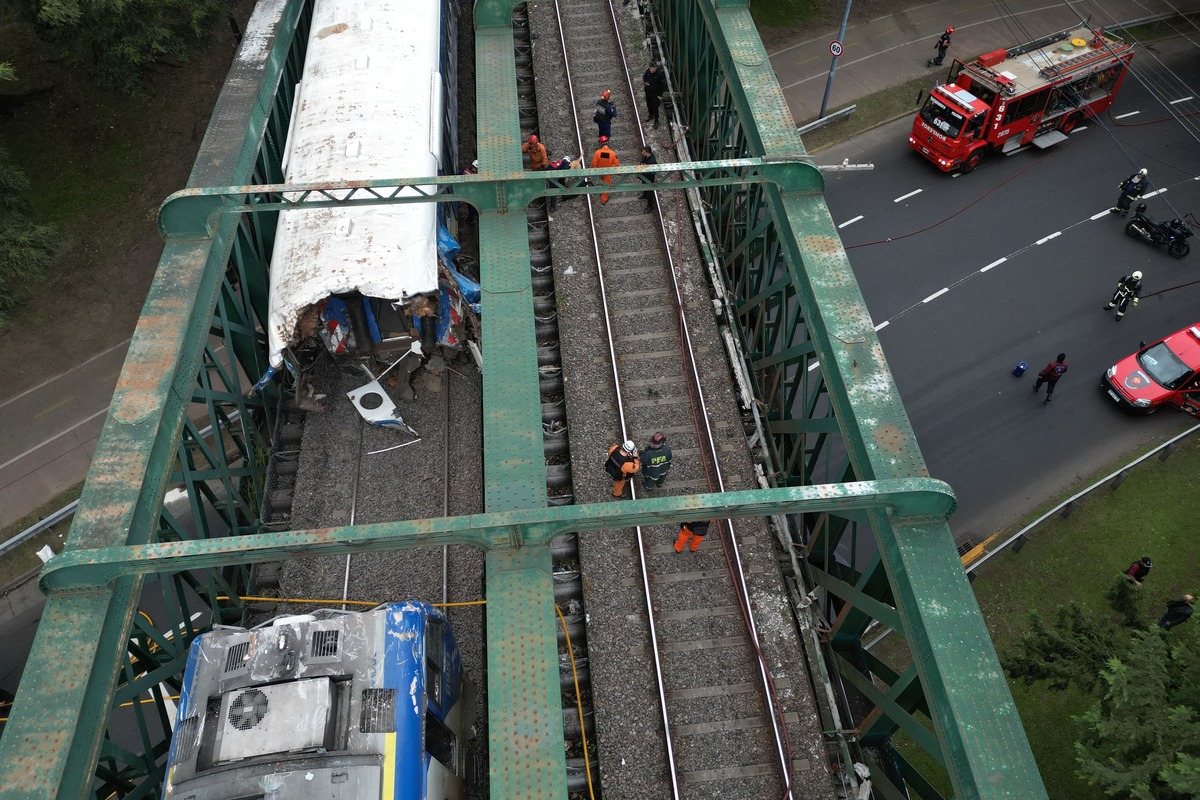 Choque de trenes en Buenos Aires. | AFP
