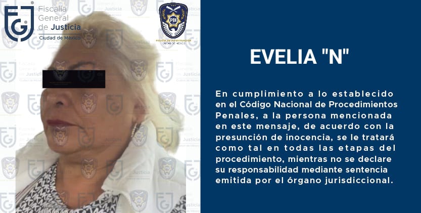 Detención de Evlia, presunta lideresa de La Merced.