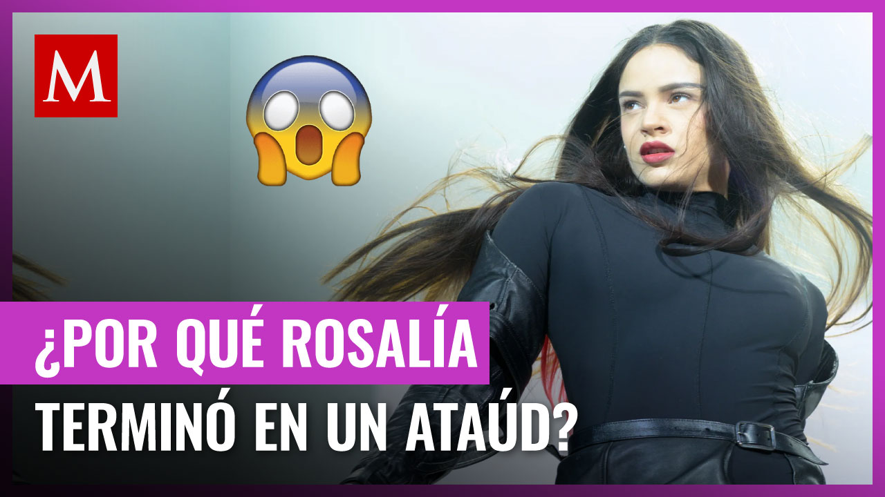 La inquietante imagen de Rosalía en un ataúd: el revuelo en redes sociales