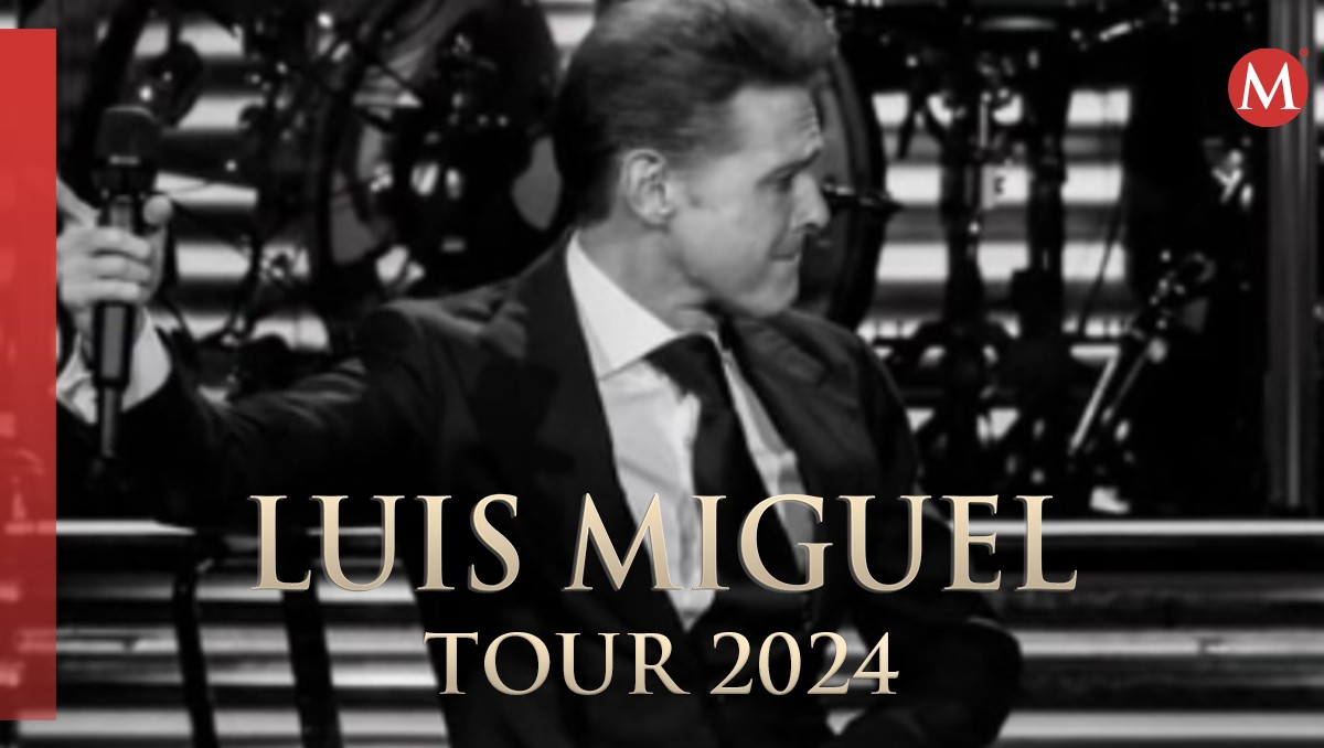 Luis Miguel anuncia su nuevo Tour 2024 en la arena CDMX