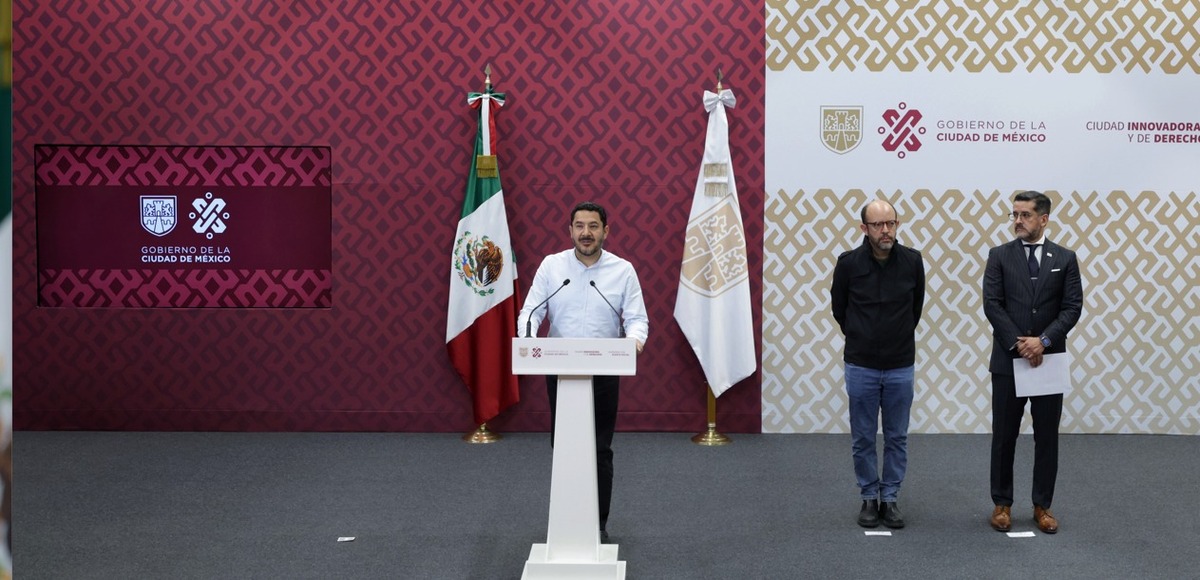 Martí Batres, jefe de Gobierno de la CdMx.