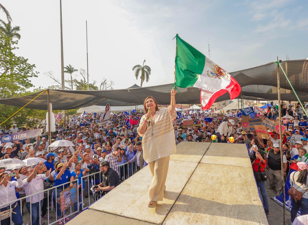 Xóchitl Gálvez desde Tampico. | X