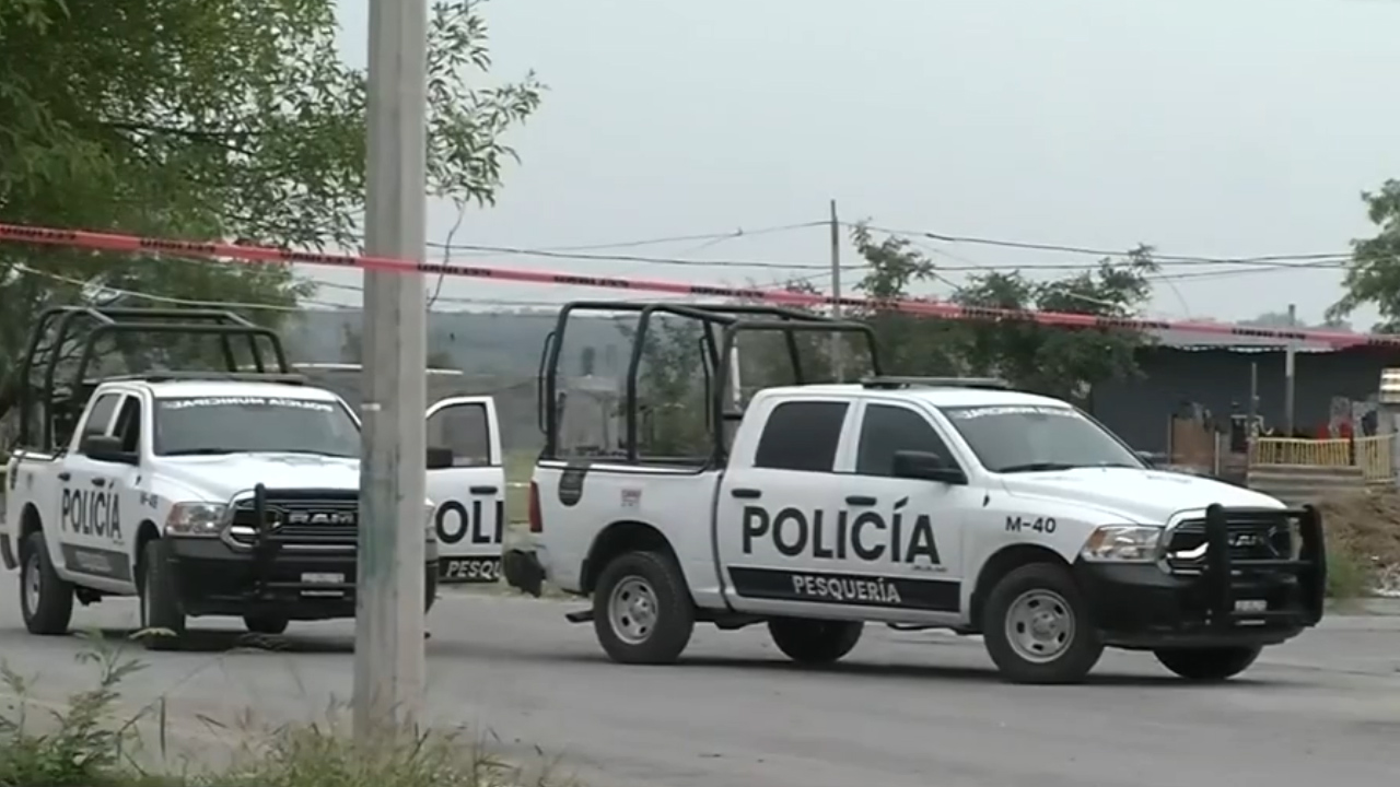 Ataque a balazos deja un policía muerto y otro herido en Pesquería, NL