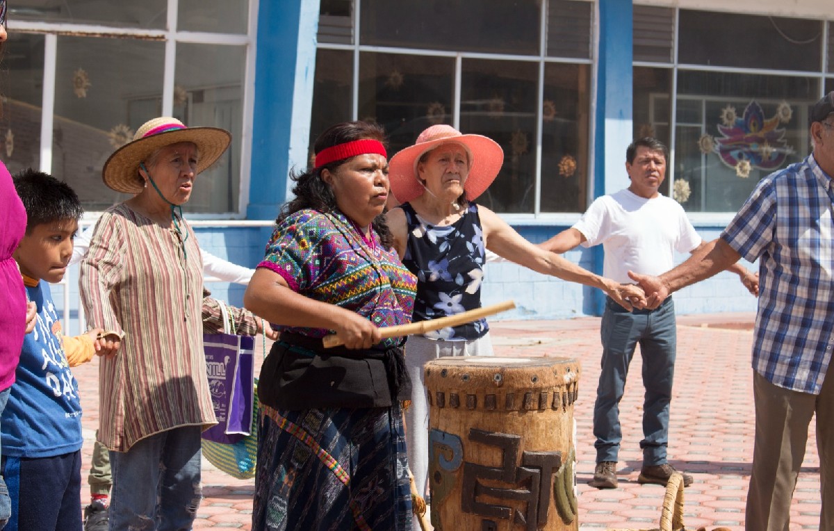 Ceremonia prehispánica para regresar el agua (Foto: Carolina Espinosa)