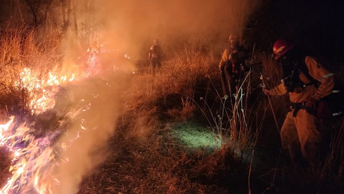 Incendio forestal en Mazamitla, Jalisco (X)