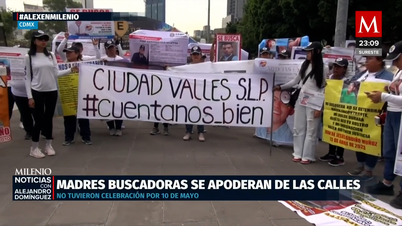 Manifestaciones de Madres Buscadoras en todo el país en búsqueda de verdad y justicia