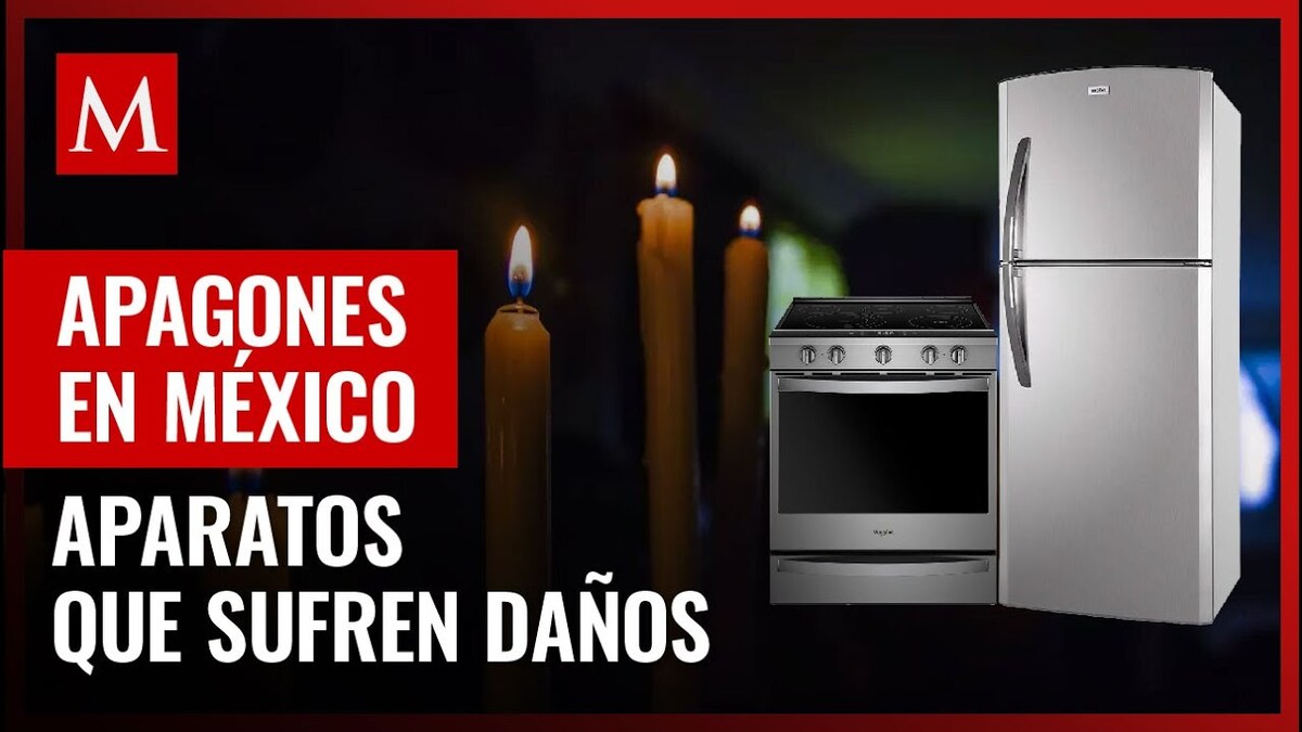 Estos son los electrodomésticos que más fallas presentan con los apagones de luz