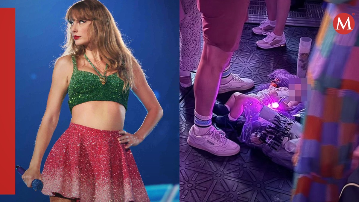 Fan de Taylor Swift deja a su bebé en el suelo en concierto de París