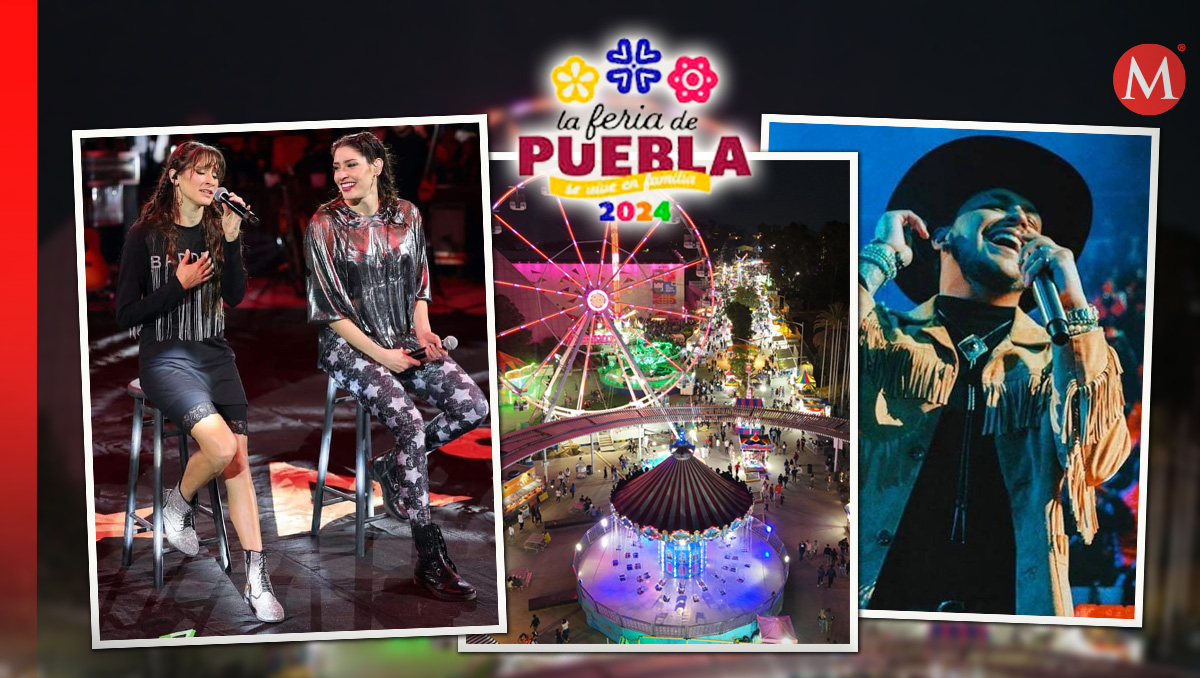 Feria de Puebla cierra con Ha*Ash y Christian Nodal | Agencia Es Imagen / Especial / Diseño: Adlemi Romero