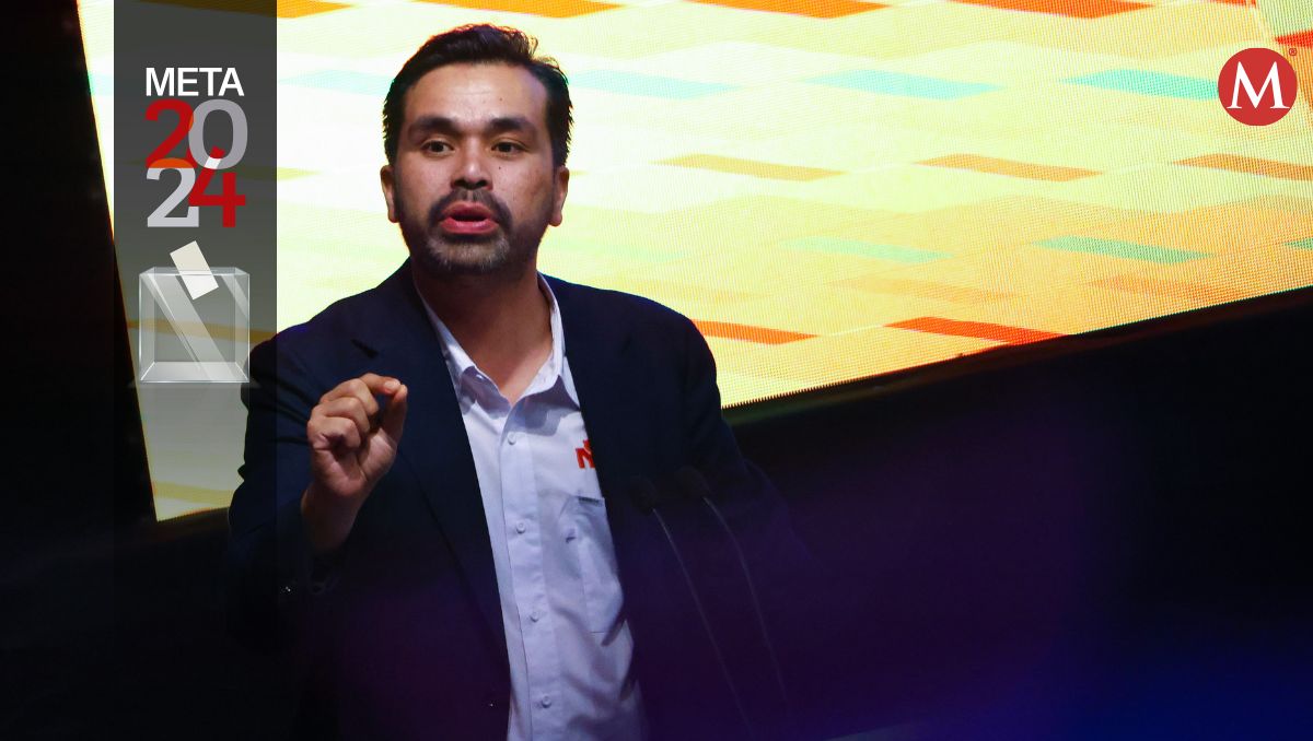 Jorge Álvarez Máynez, candidato presidencial de MC | Jorge López