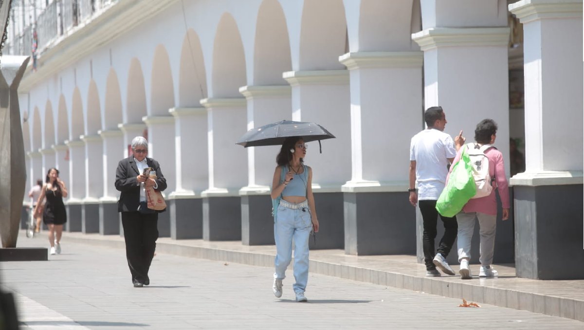 Temperaturas elevadamente cálidas en Toluca. Foto: (Tania Contreras)