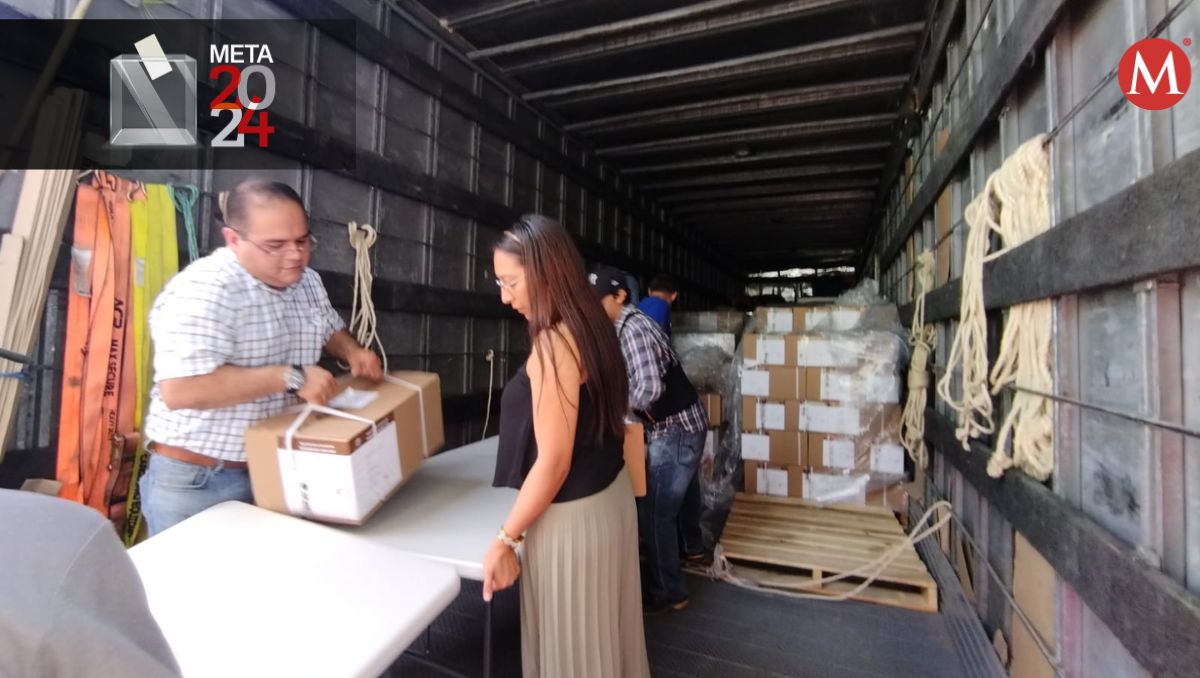 Las boletas  vienen directamente de la Ciudad de México y pernoctaron en la Séptima Zona Militar | Sandra González