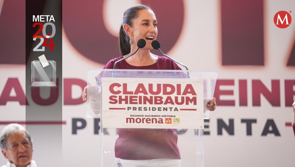 Claudia Sheinbaum en campaña por Edomex. Foto: (Zuleyma García)