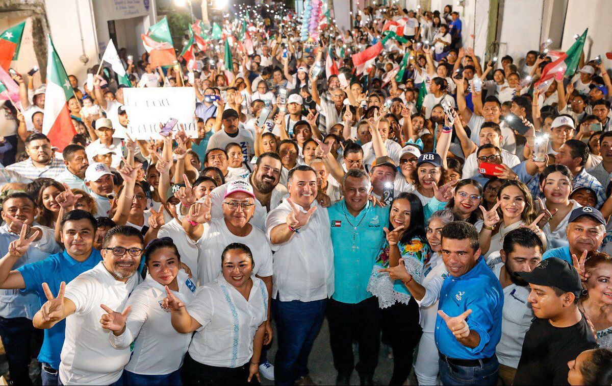 Renán Barrera Concha, candidato común del PAN, PRI y Nueva Alianza. | Foto: Especial