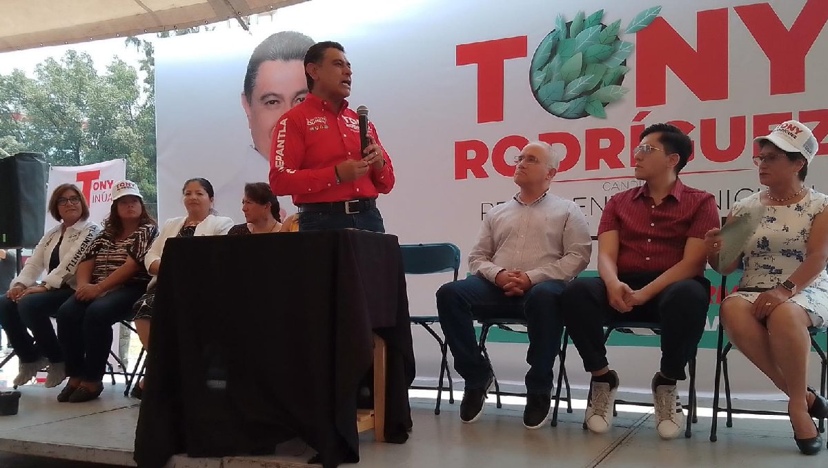 Tony Rodríguez, candidato por la coalición “Fuerza y Corazón por el Estado de México”. Foto: (Especial)