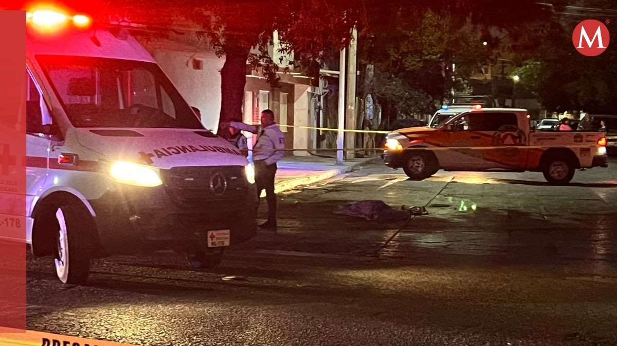 Atropellan a mujer en el centro de Monterrey. Foto: Mayte Villasana