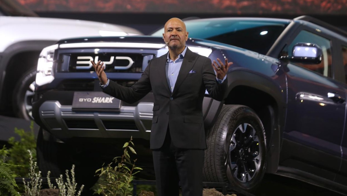 BYD lanzó su nuevo modelo pick-up Shark, que de momento sólo será comercializado en el mercado mexicano. Foto: (Jorge Carballo)