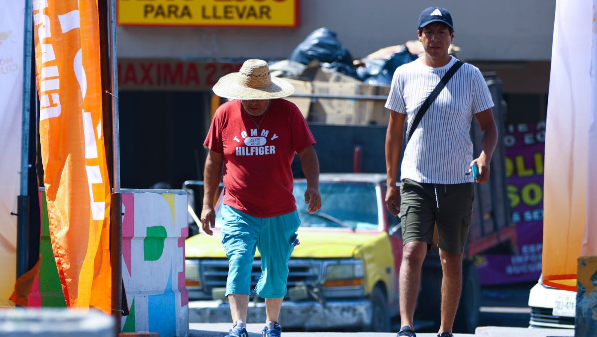Calor en Nuevo León. Jorge López