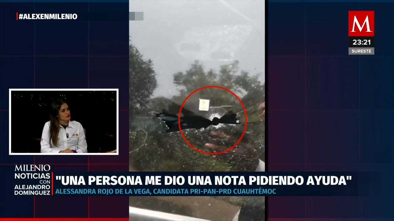 Entrevista con Alessandra Rojo de la Vega: Denuncia atentado armado en su contra