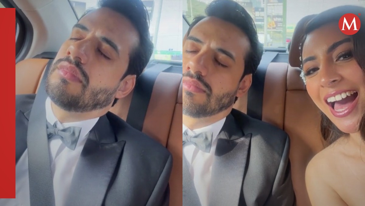 Joven regio se queda dormido en su boda; así reaccionó la novia