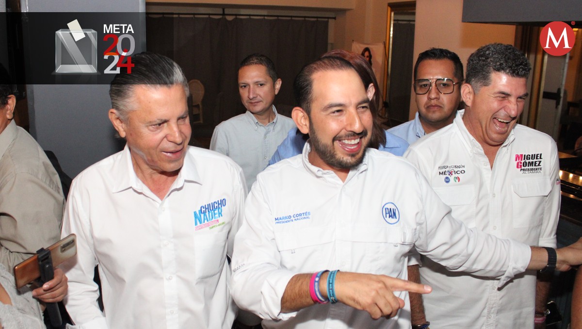 Marko Cortés en Tampico. (Yazmín Sánchez)