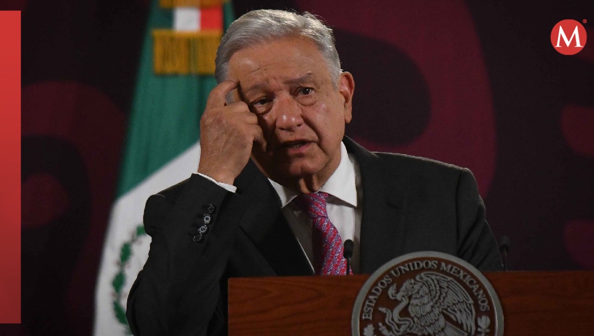 El presidente López Obrador en su conferencia mañanera de hoy en Palacio Nacional. | Cuartoscuro