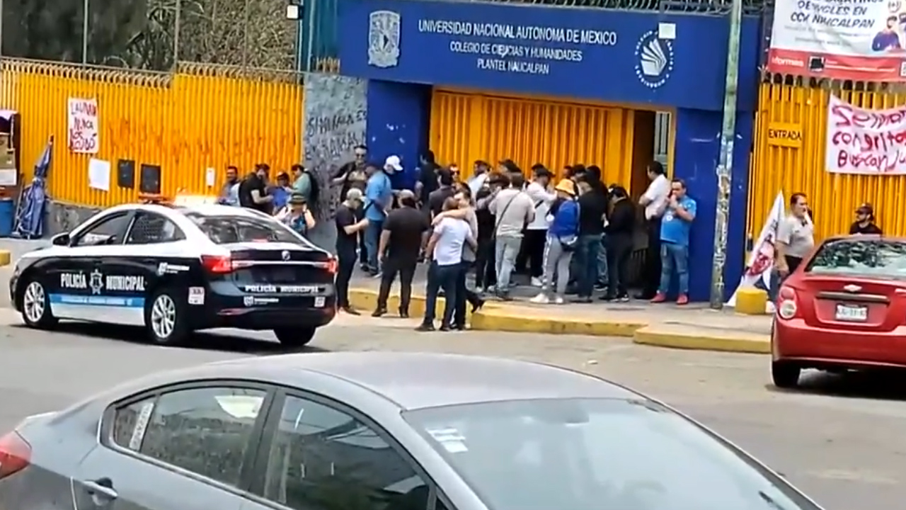 Un estudiante sigue en internado tras riña en CCH Naucalpan
