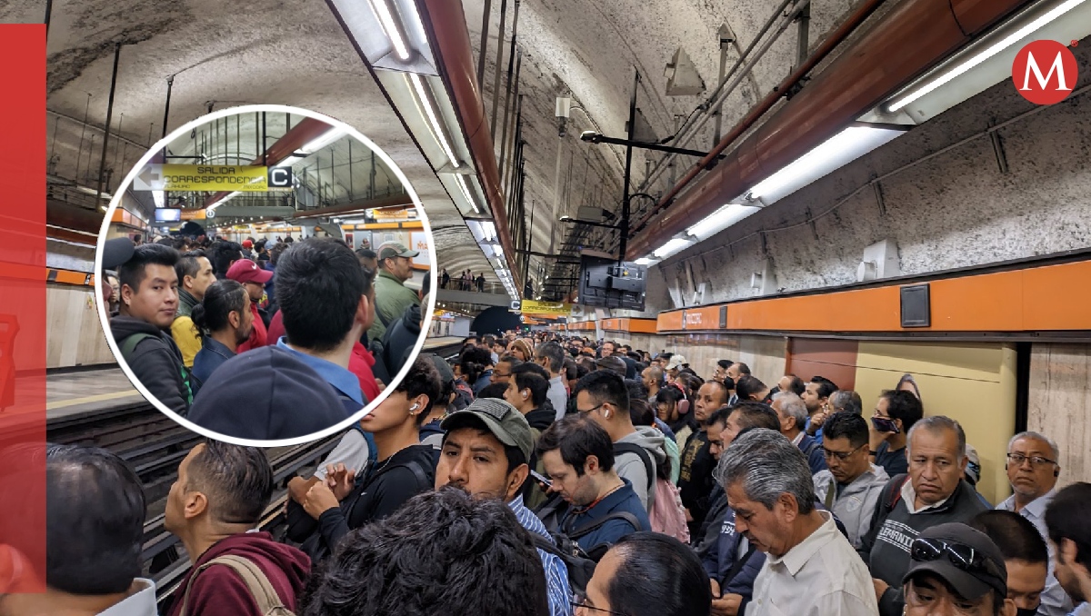 Usuarios han reportado más de 15 minutos de espera para abordar un tren. | Especial