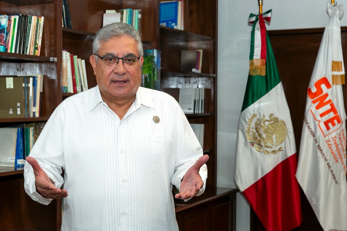 Alfonso Cepeda Salas, dirigente del Sindicato Nacional de Trabajadores de la Educación. | Especial