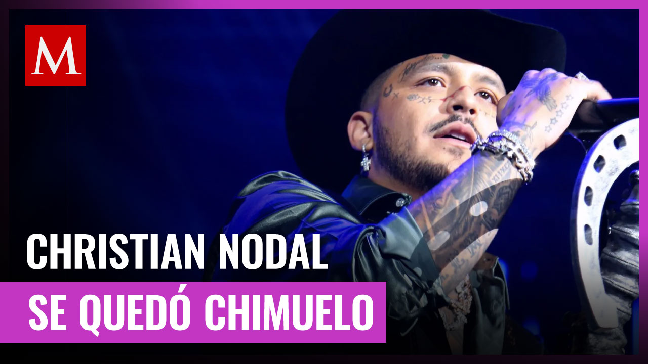 Christian Nodal, arrepentido por colocarse diamantes en lugar de dientes