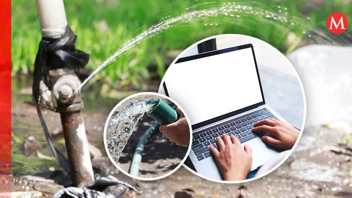Conoce la plataforma digital para denunciar huachicoleo de agua en Edomex. Foto: (MILENIO)