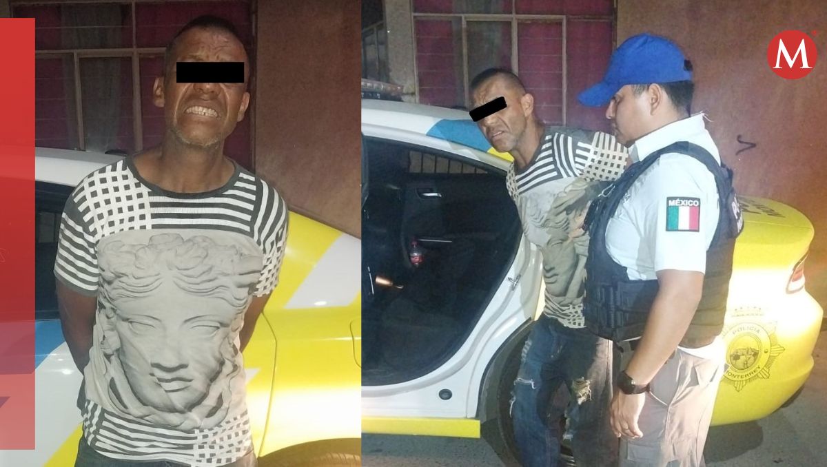 El detenido fue identificado como Juan Felipe M., de 45 años de edad. Leyda Estrada