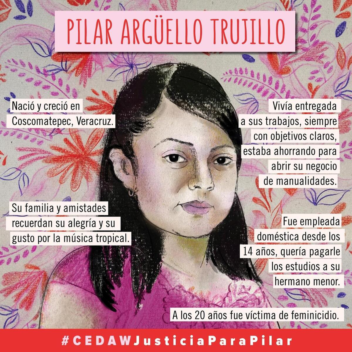Feminicidio de  Pilar Argüello Trujillo