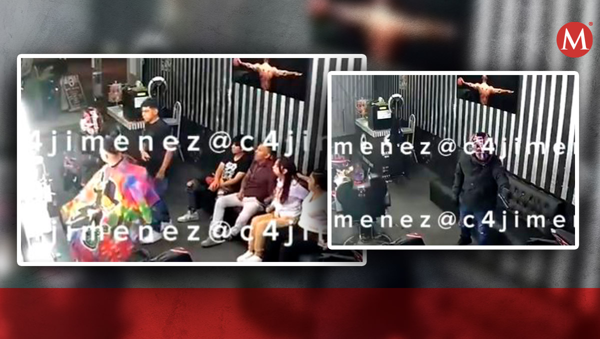 El homicidio fue captado por cámaras de seguridad (Diseño: Milenio)