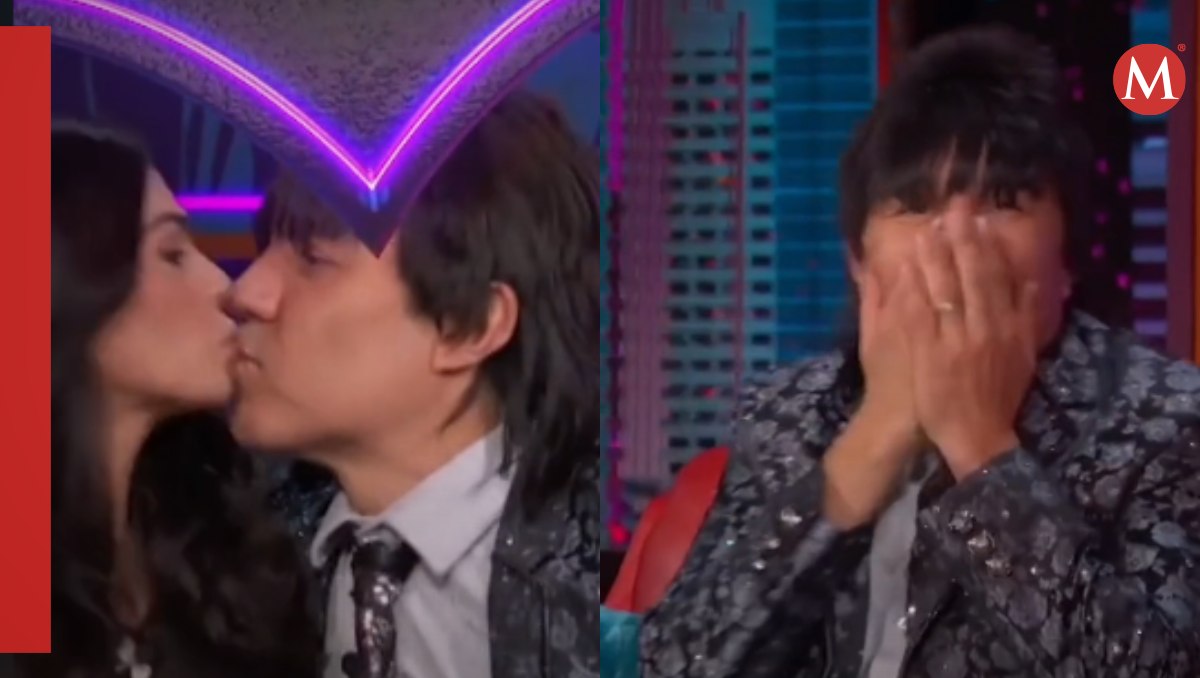 Livia Brito roba beso a Adrián Uribe