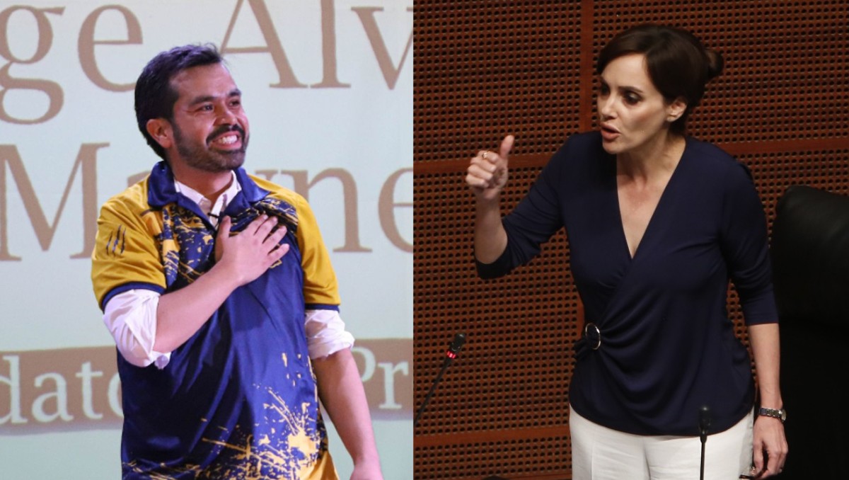 Máynez y Lilly Téllez se enfrentan en redes sociales. | Especial