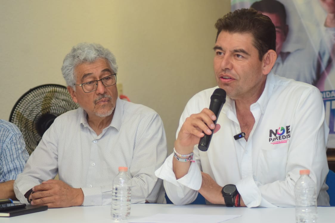 Noé Paredes Meza, candidato independiente. (Francisco Villeda)