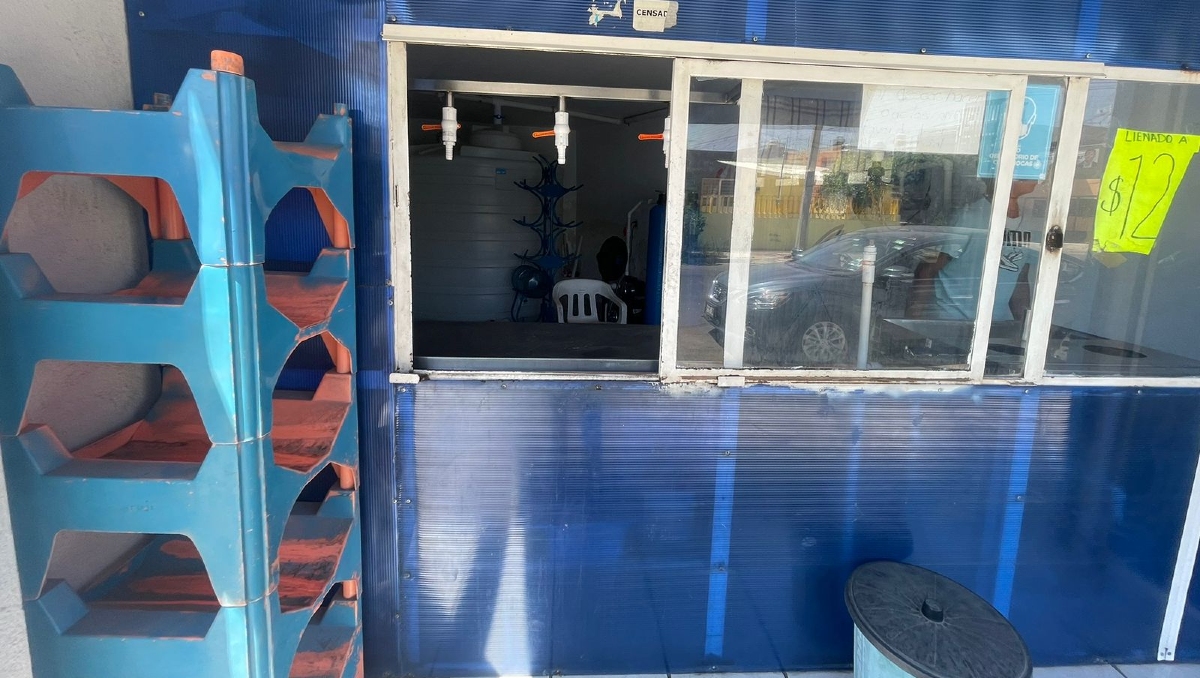 Las purificadoras tapatías se han quedado sin garrafones (Foto: Karla Victoria Rodríguez)