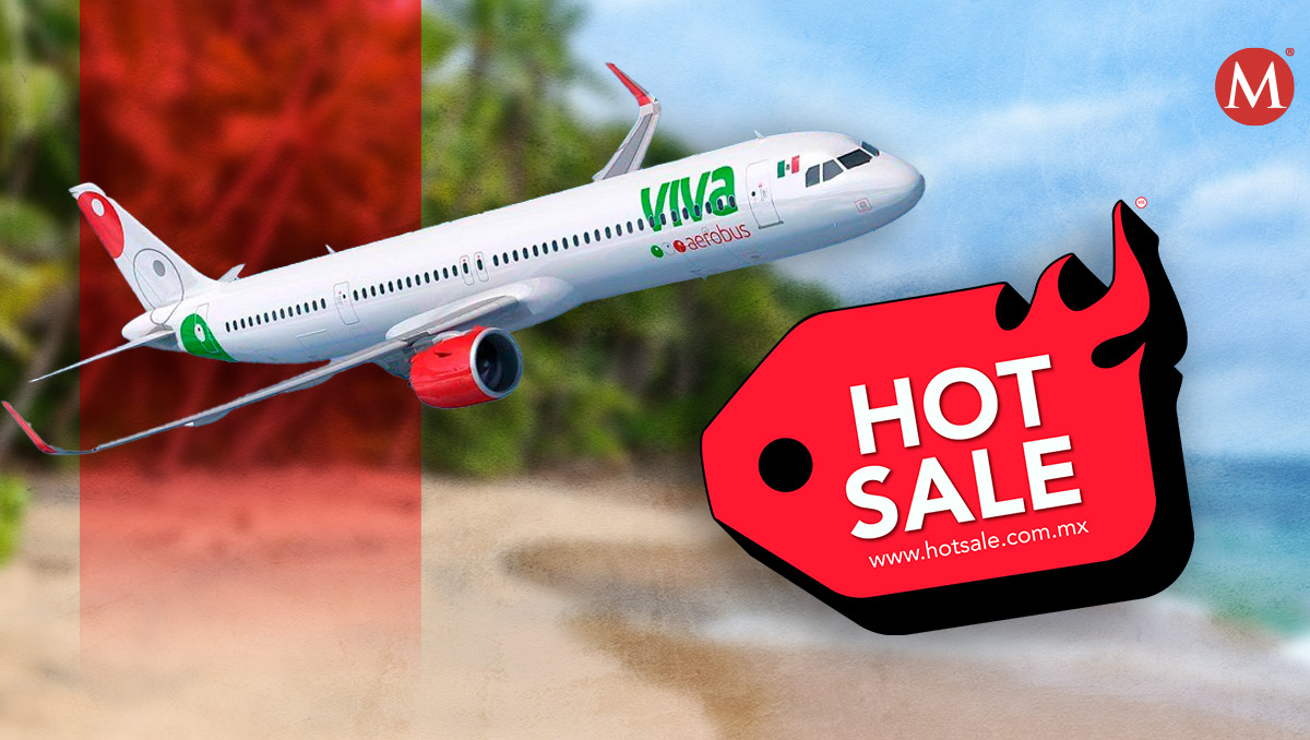 Viva Aerobus forma parte de las 700 marcas que participan en el Hot Sale 2024. (Sam Martínez)